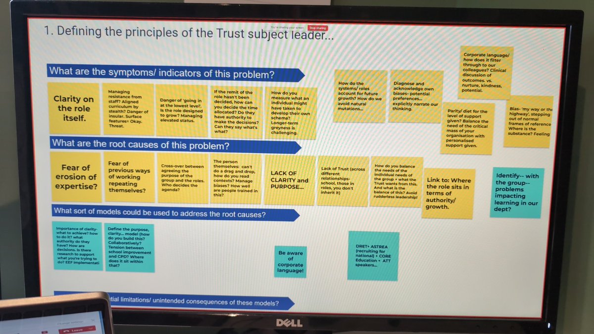 Trust CPD Leads (@trustcpdleads) on Twitter photo It was the turn of our Community of Practice on 'Subject Leadership across a Trust' this morning with <a href="/Miss_Goodyear/">Tracy Goodyear FCCT FRSA</a>, discussing the problems of practice when implementing subject development at scale - thank you to our brilliant CoP members for their depth of thinking today 💥 It was the turn of our Community of Practice on 'Subject Leadership across a Trust' this morning with <a href="/Miss_Goodyear/">Tracy Goodyear FCCT FRSA</a>, discussing the problems of practice when implementing subject development at scale - thank you to our brilliant CoP members for their depth of thinking today 💥