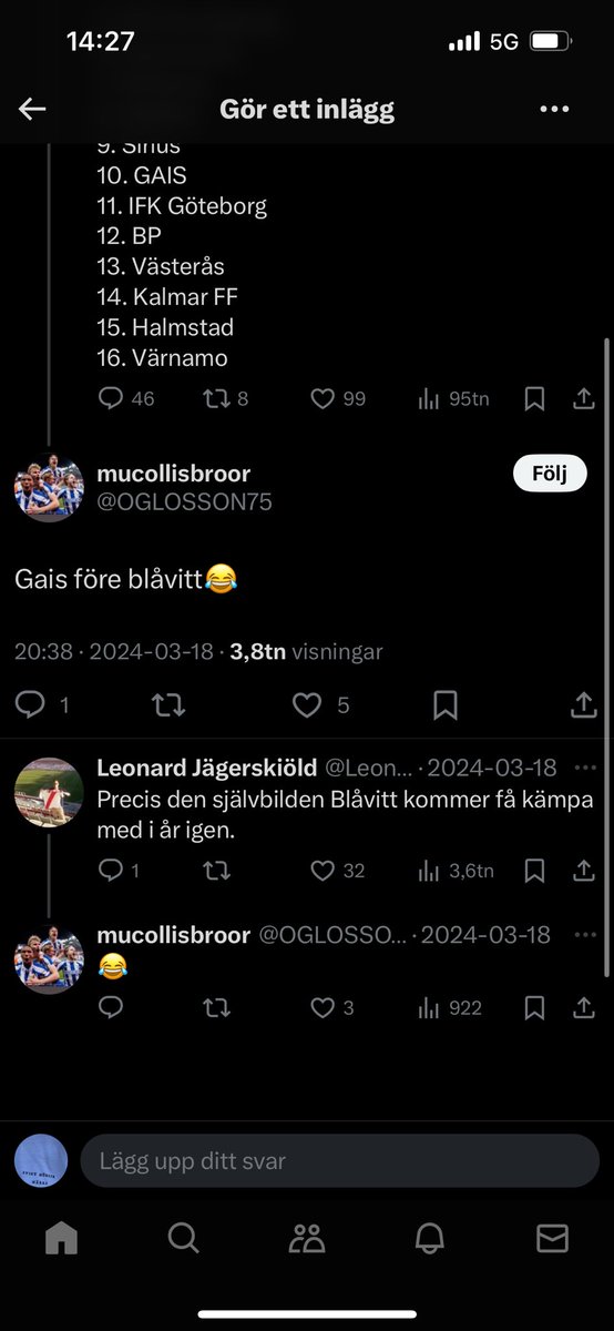 känns fint  att återkomma till denna, så jävla bra rekat <a href="/LeonardJN/">Leonard Jägerskiöld</a>