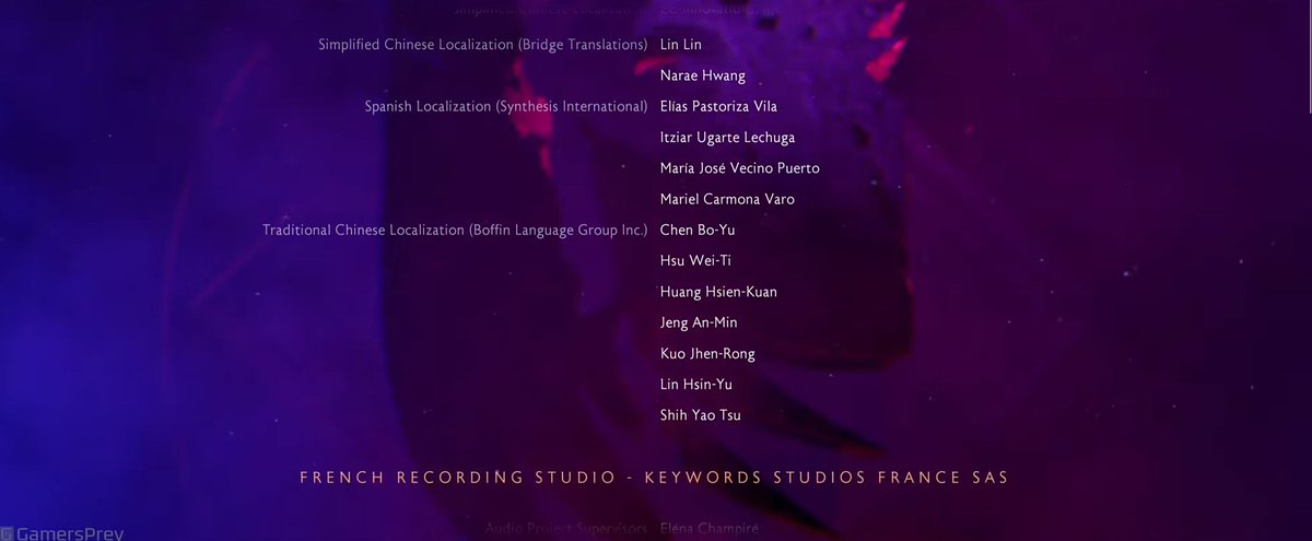Loc in Credits (@creditsloc) on Twitter photo In Dragon Age: The Veilguard (<a href="/dragonage/">Dragon Age</a>), we can find almost all #TranslatorsInTheCredits... Except for Simplified Chinese, handled by <a href="/EC_L10n/">EC Innovations</a>, which doesn't credit their translators.
Video Credits: GamersPrey In Dragon Age: The Veilguard (<a href="/dragonage/">Dragon Age</a>), we can find almost all #TranslatorsInTheCredits... Except for Simplified Chinese, handled by <a href="/EC_L10n/">EC Innovations</a>, which doesn't credit their translators.
Video Credits: GamersPrey