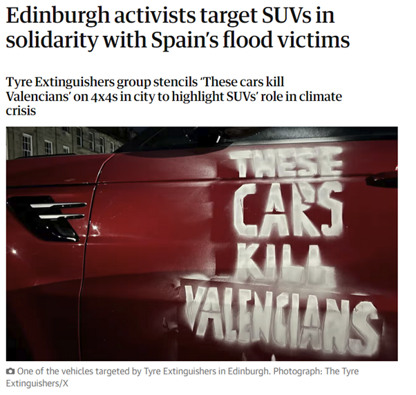 High carbon lifestyles kill people and steal the futures of everyone else

They are morally indefensible

And we need to make them socially indefensible too