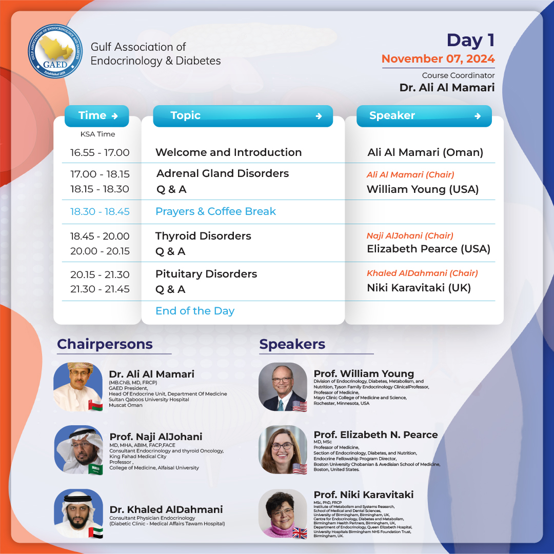 Gulf Association of Endocrinology & Diabetes tweet media