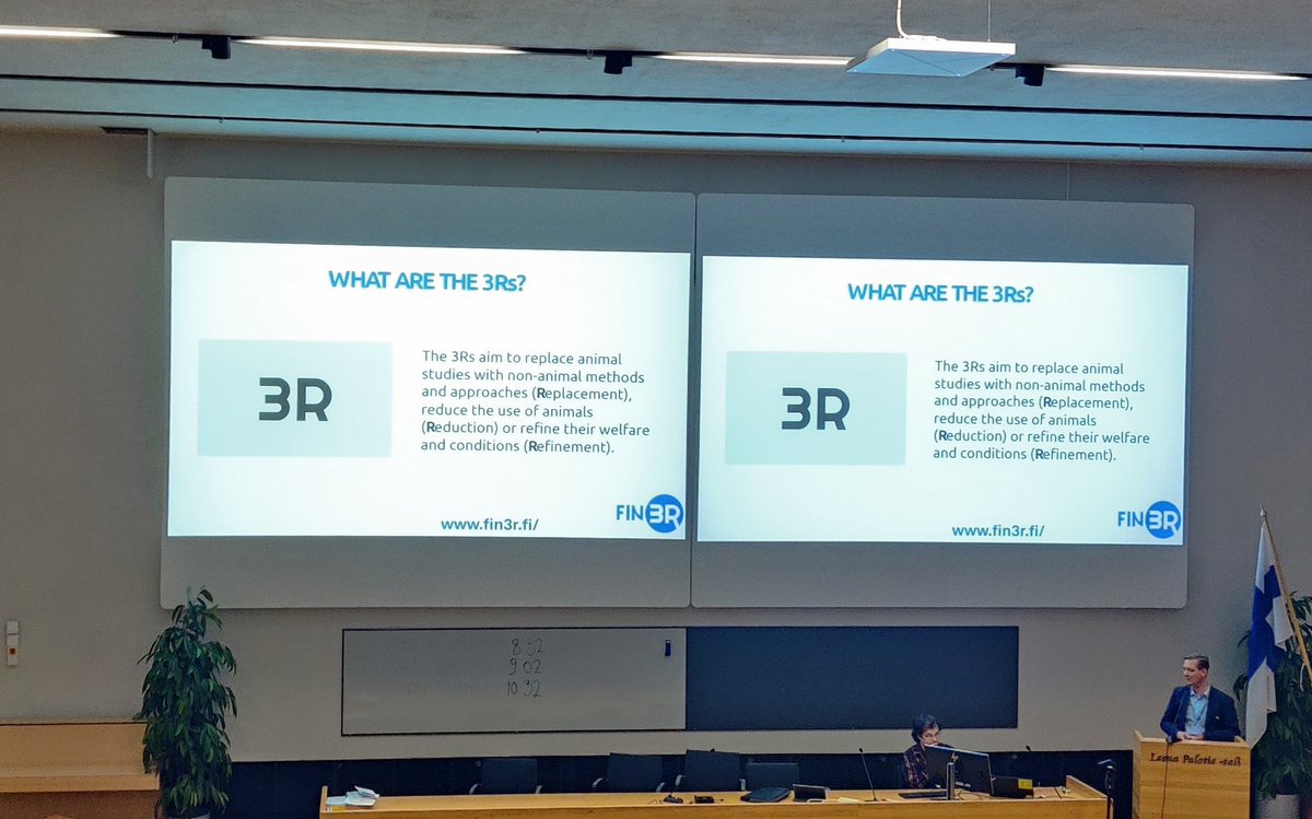 BcoTg's tweet photo. Finnish 3Rs Annual Symposium November 4-6, 2024. #3Rs #AnimalWelfare #universityofoulu @UniOulu @fin3rc https://t.co/R1E8VhvprE