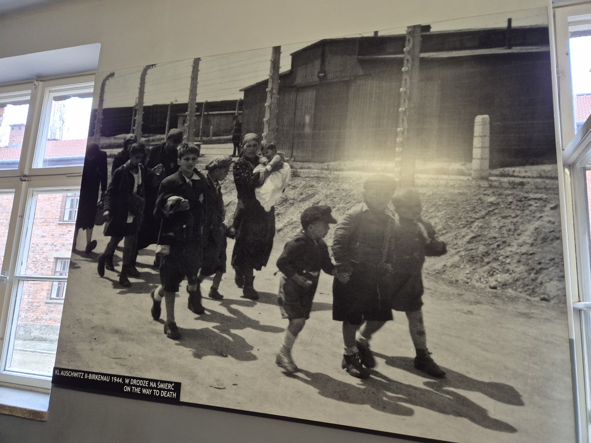 CasanovaHistory's tweet image. El Holocausto tiene en Auschwitz un lugar icónico. En la visita de la semana pasada al Museo Auschwitz-Birkenau percibí, como he difundido en otros museos y campos de concentración, la manipulación, con apariencia de neutralidad, de los lugares de memoria. Historia sin contexto.