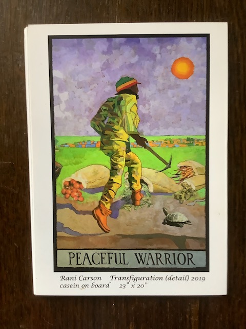 From a supporter in New York.My last show of paintings here was shared with a Rastafarian artist, Rani Carson. Pankhurst's newspaper The New Times and Ethiopia News was the main source of information on Ethiopia for the burgeoning religion, in Jamaica. The