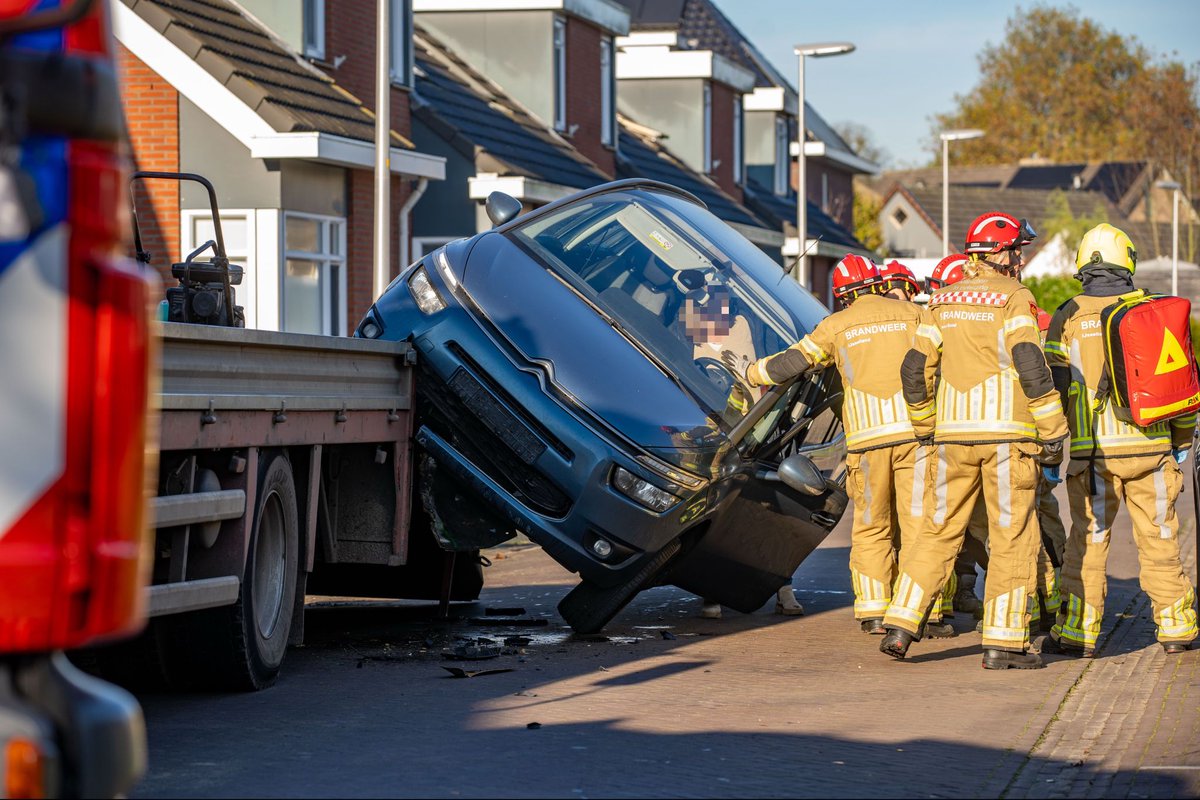 Bijzonder ongeval aan het Dijkhuispad in Schalkhaar