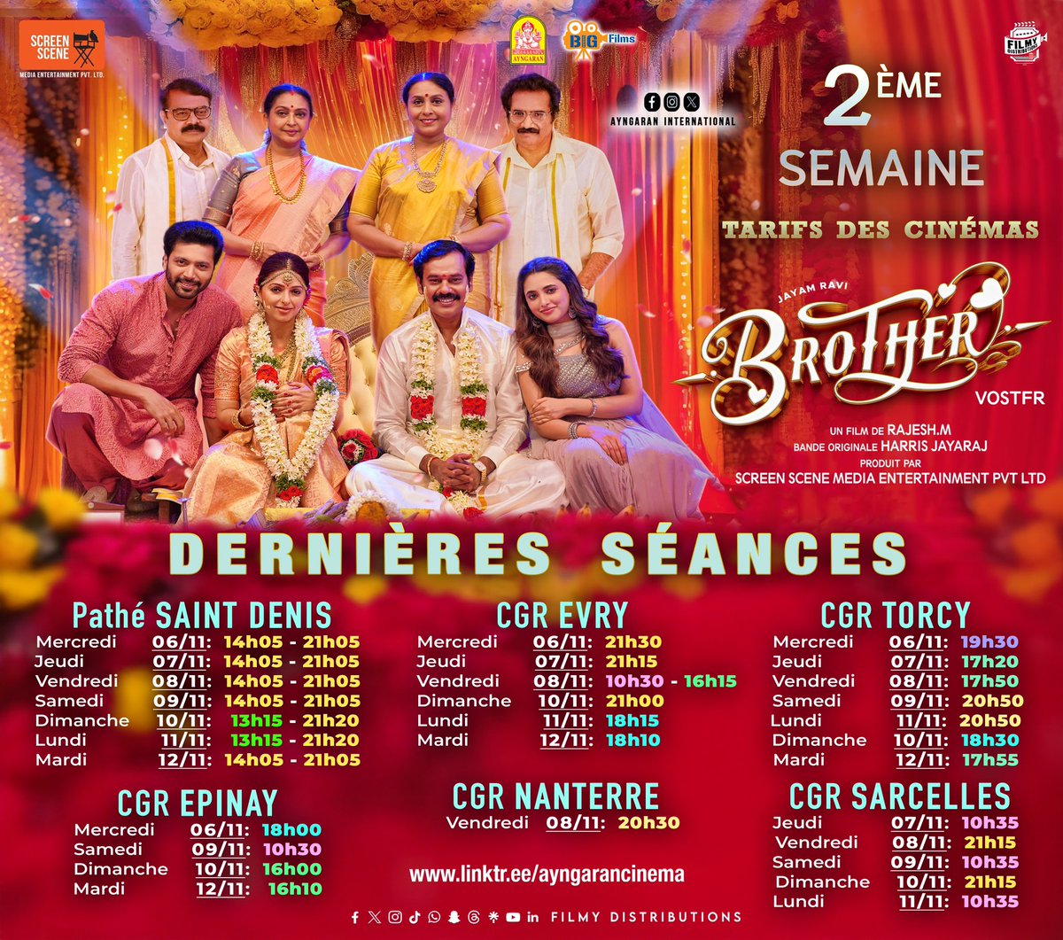 FilmyDistri's tweet photo. #Brother en VOSTFR

Profitez des dernières séances de ce film familial dans vos salles françaises 🇫🇷

Une sortie #FilmyDistributions https://t.co/crHiVOd8VI