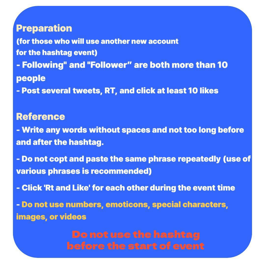 📢 1 hour left for the mass hashtag event.
(🚨Hashtags change!!)

✔️Time: 09:50 PM ~ 12:00 AM (KST)
✔️Do not use the hashtag before the event‼️

#️⃣7명의_라이즈_돌려놔
#️⃣For_RIIZE_to_RII7E