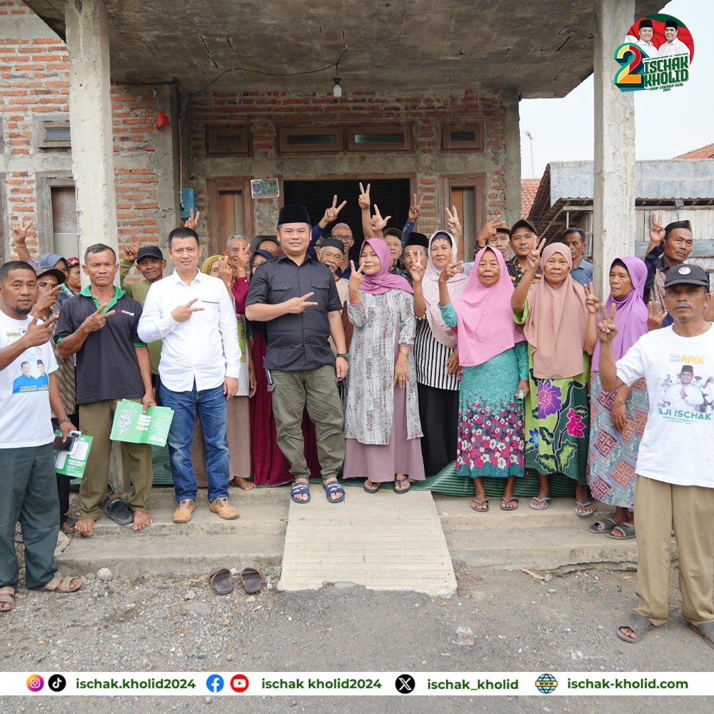 Dialog langsung Mas Kaji Ischak bersama petani Sidamulya 🌾 Mendengar tantangan mereka, mencari solusi untuk hasil panen lebih baik. Demi Tegal yang lebih sejahtera!

Bersama Ischak &amp; kholid Tegal luwih apik

#BupatiTegal #PilkadaTegal #IschakKholid #Nomor2