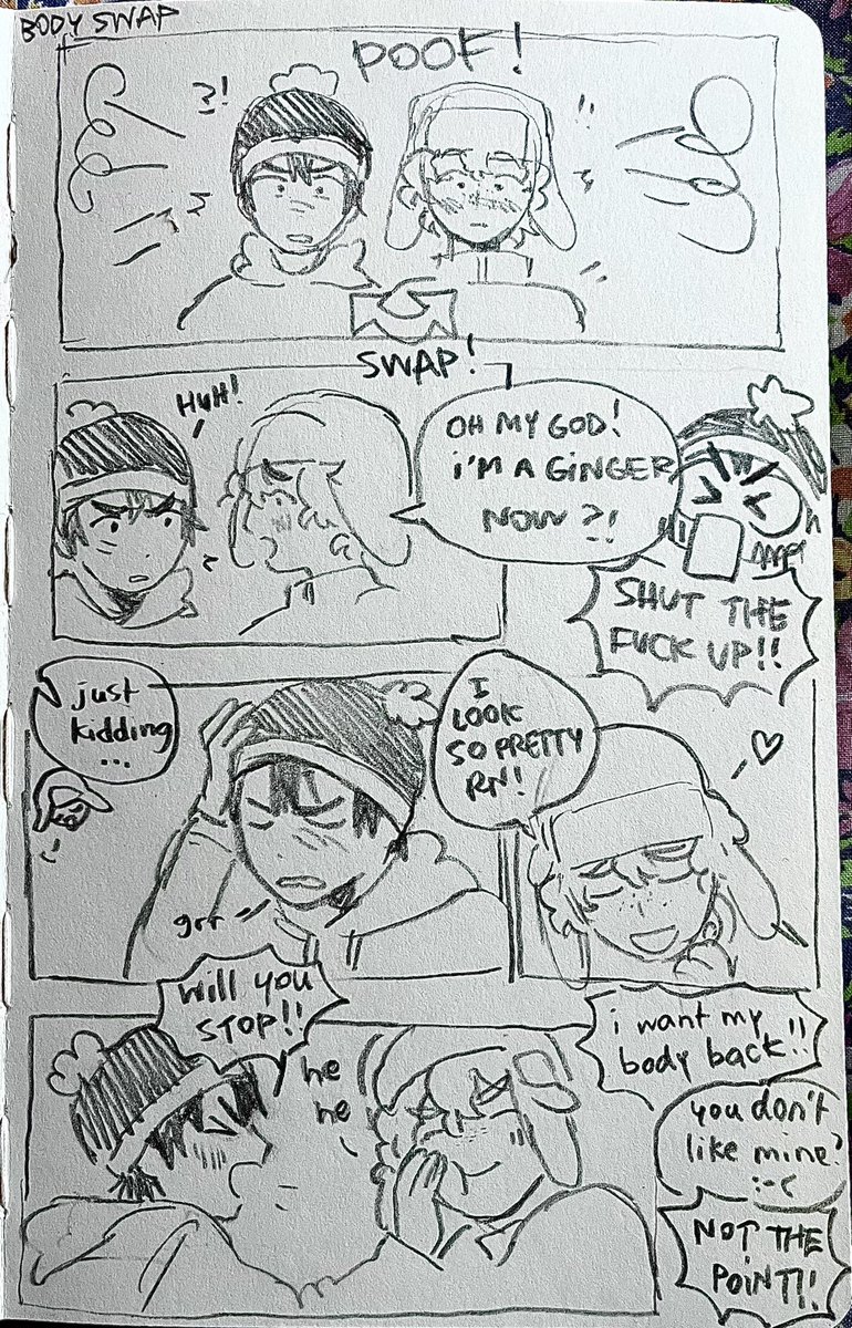 8venoms's tweet image. #styleweek2024 day 2: body swap