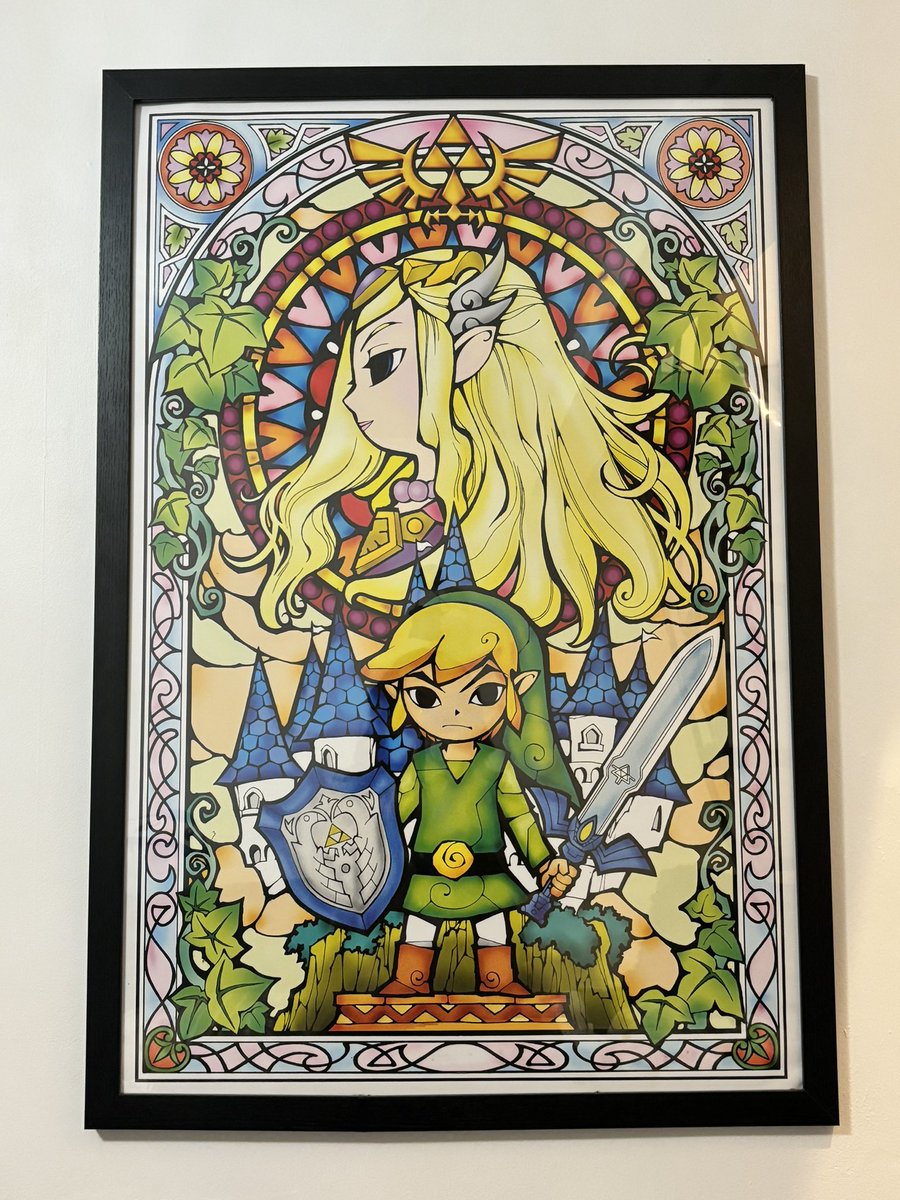 Jay Shin @ Arrogant Pixel (@jaywshin) on Twitter photo Thanks <a href="/ipinzi/">Ben (ipinzi) - Arrogant Pixel</a> for making our house a home when I’m too scared to make holes in the walls. Fave game art poster in the house 💖✨ Thanks <a href="/ipinzi/">Ben (ipinzi) - Arrogant Pixel</a> for making our house a home when I’m too scared to make holes in the walls. Fave game art poster in the house 💖✨
