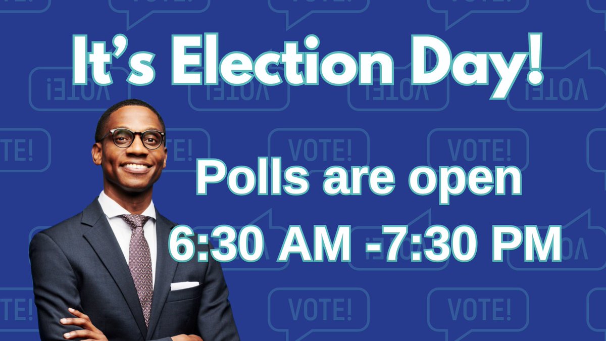 Today is the day. Let’s get out and vote to protect our freedoms, to honor the dignity of work, to secure a brighter future for our children, and to forge a new way forward! 
#WeAreNotGoingBack