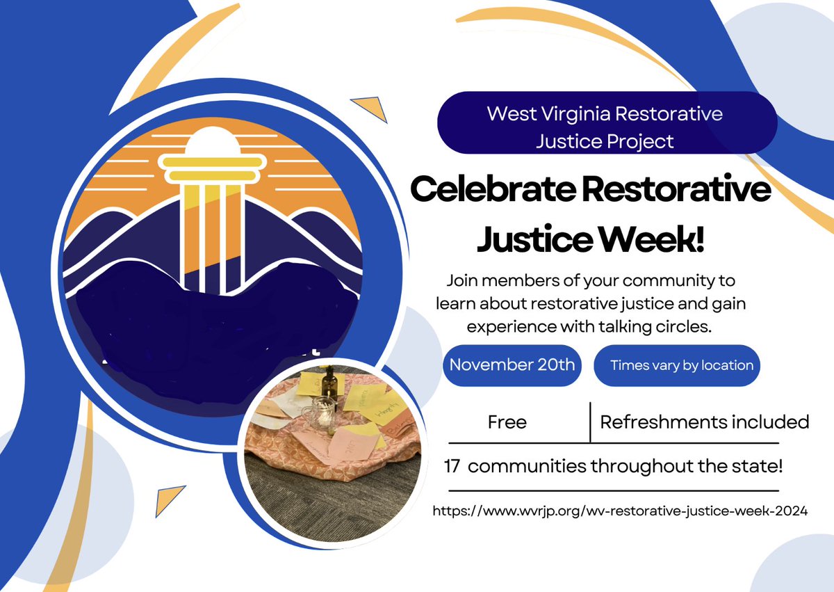 Lets work to build stronger communities in the mountain state! wvrjp.org/wv-restorative…