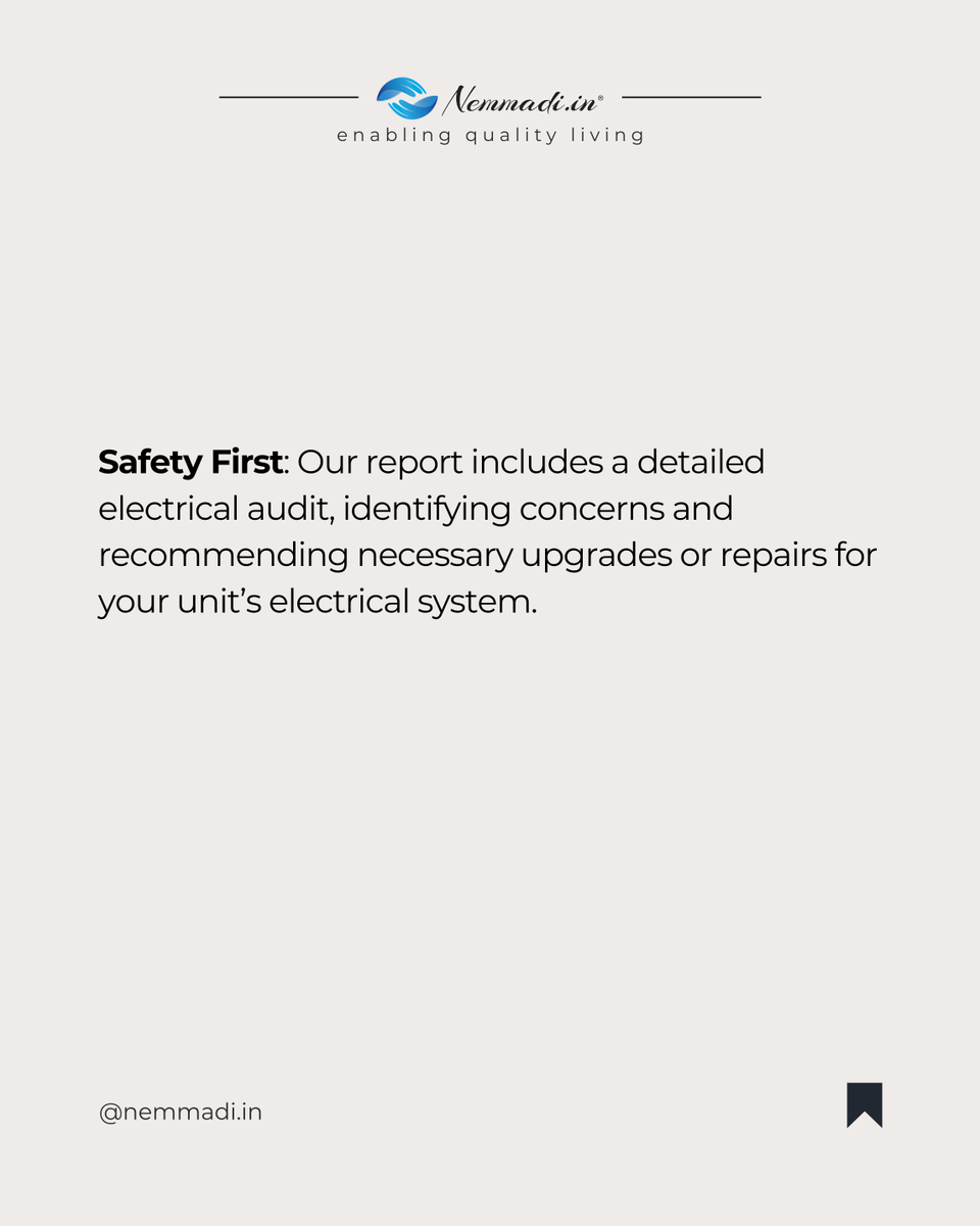 nemmadi_in's tweet photo. 🔌⚡ Don’t let faulty wiring turn your #newhome into a #shockhazard! We found dangerously reversed plug points in an #ElectronicCity #apartment that almost sparked a fire!
Read More: https://t.co/EgvSWqp0j0
#HomeSafety #ElectricalInspection #ThandelOnFeb7th #Bangalore https://t.co/S1BVMhj6pv
