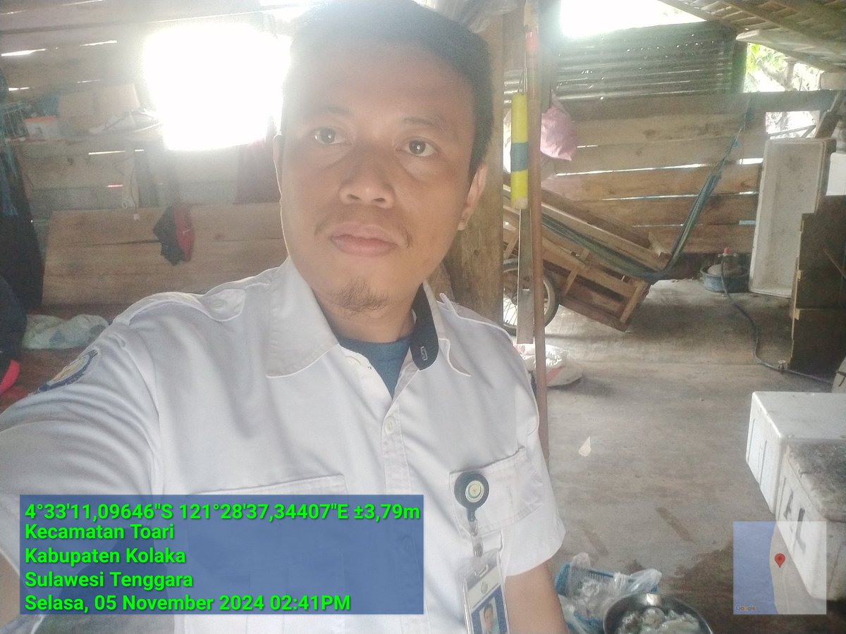 ashar_junianto's tweet photo. Selasa (5/11/2024),  Ashar Junianto, S.Pi, Luhkan Kab. Kolaka, di KUB Anugerah Bahari Desa Toari, melaporkan produksi Gurita, bulan November, sebanyak 4,5 kg harga 27.000 - 57.000/kg.

#GiatLuhkanSatminkalMaros #Kolaka #Produksi @BRPBAP3_Maros https://t.co/8Yl0DPtg6w