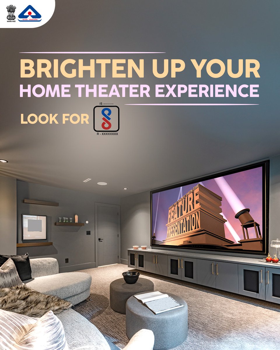 IndianStandards's tweet photo. Experience entertainment that’s certified to perfection! 📺✨
Only a TV with the CRS Mark ensures your peace of mind, blending vivid visuals with uncompromised safety. This is more than just a screen—it’s a commitment to quality.
@jagograhakjago #CRSMark #IndianStandards https://t.co/sS6QrfV2D8
