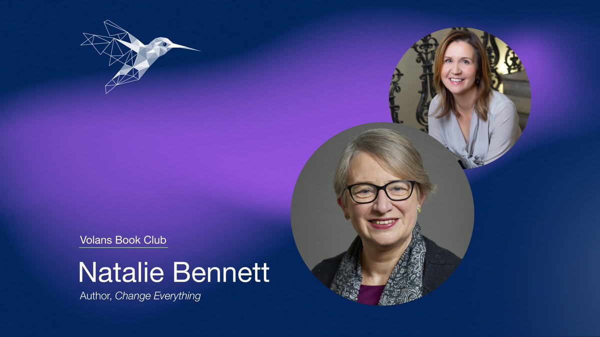 🎥 The recording of Volans Book Club session with <a href="/natalieben/">Natalie Bennett</a> is now available to view and share here: youtube.com/watch?v=bBufU8… 

🗓️ For our next Book Club session, we will be welcoming Dr Scilla Elworthy. Register here: lnkd.in/djX8d5nB