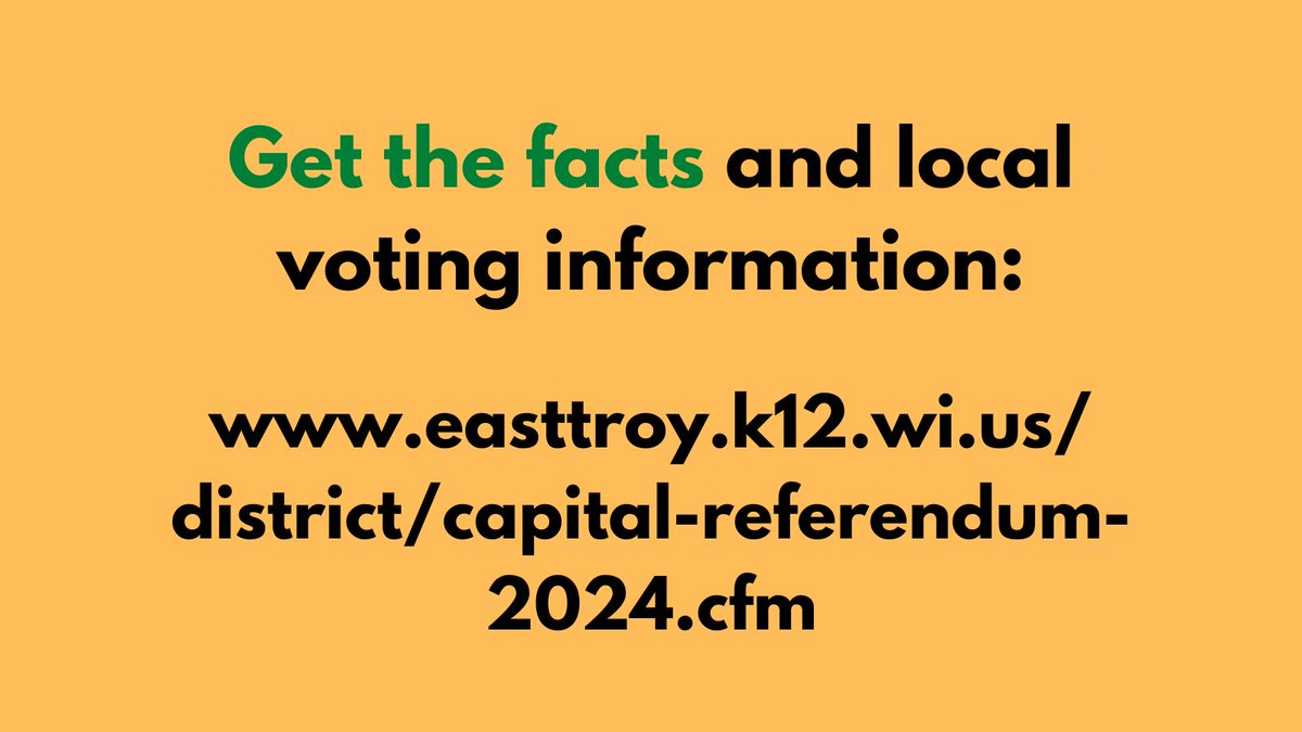 YOUR SCHOOLS. YOUR KIDS. YOUR VOTE MATTERS! 📚 
Remember to vote today! Polls are open from 7am - 8pm. #ETlearningignitED