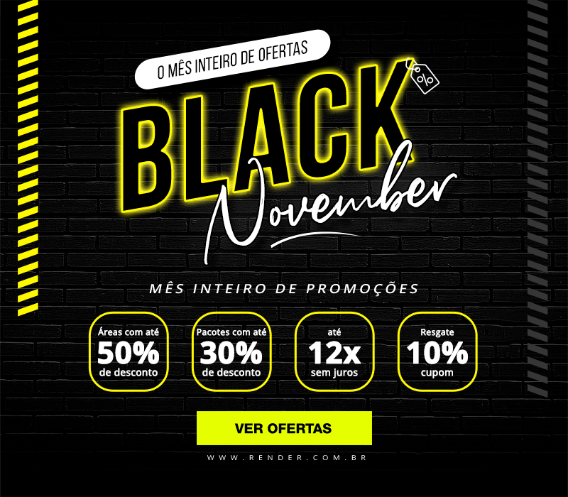 cursos_render's tweet photo. 🔥 BLACK NOVEMBER RENDER 🔥 Descontos imperdíveis na Black Friday! 🖥️ Cursos online com até 50% OFF e pacotes com até 30% OFF. Válido até 30/11! Aproveite: https://t.co/6M23iBHU91 #BlackFriday #CursosOnline #Promoção https://t.co/Ro8XTIicKL
