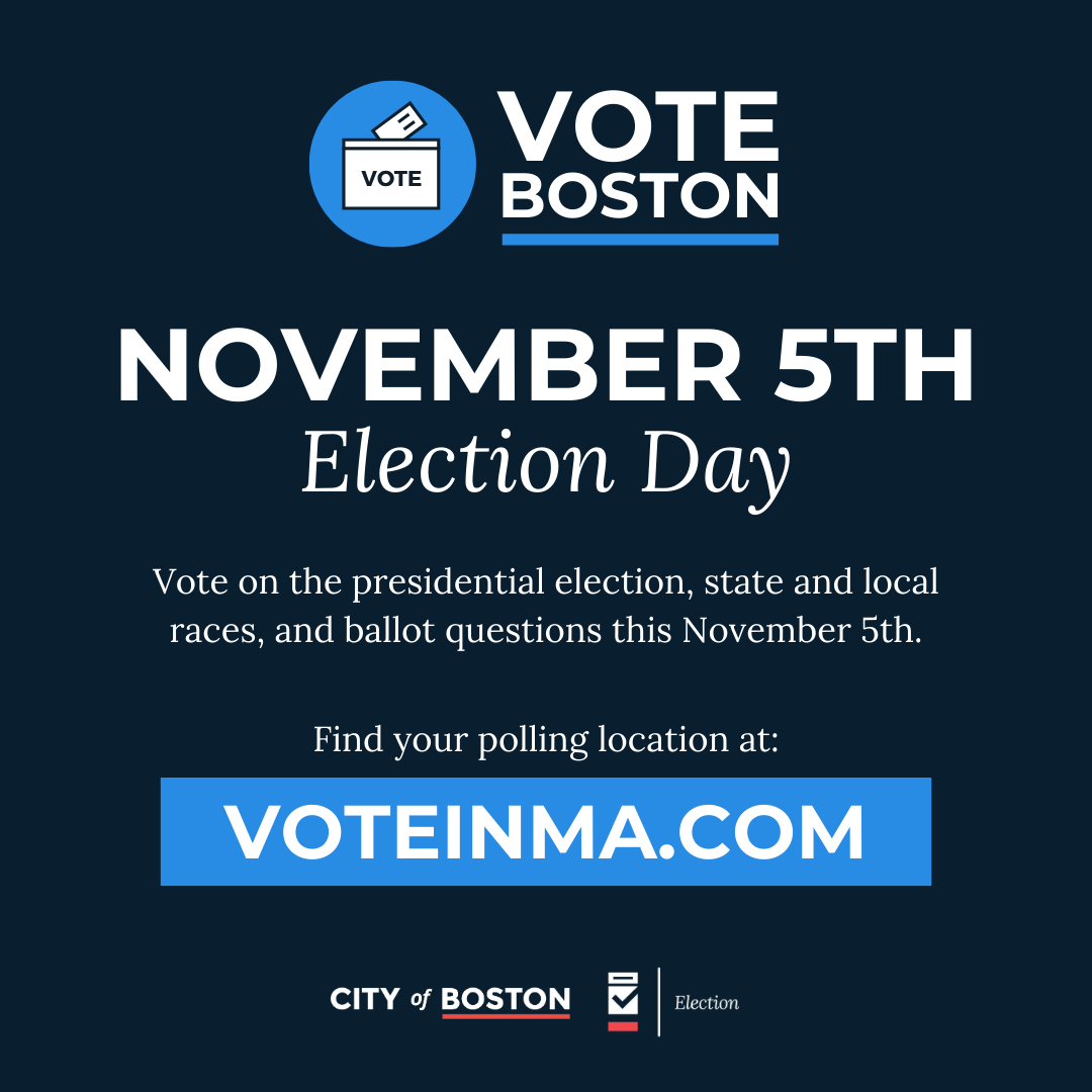 Today is State Election Day - Voters have until 8 p.m. to cast a ballot.
Check your polling location here: sec.state.ma.us/VoterRegistrat…