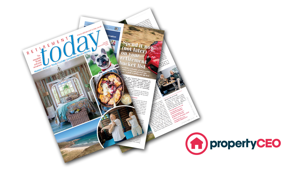 Panpathic Comms (@panpathic) on Twitter photo If you have a bucket list - start ticking off items. Read why on pages 4-5 of the autumn/winter edition of Retirement Today.
More great coverage for our client <a href="/Property_CEO/">propertyCEO</a>
issuu.com/amra-mag/docs/… If you have a bucket list - start ticking off items. Read why on pages 4-5 of the autumn/winter edition of Retirement Today.
More great coverage for our client <a href="/Property_CEO/">propertyCEO</a>
issuu.com/amra-mag/docs/…