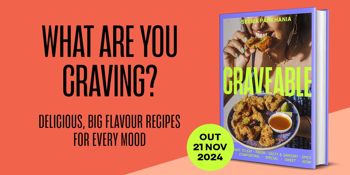 Seema Pankhania discusses her 30 min Emergency Birthday Cake recipe from her new book #Craveable on The Go-To Food Podcast. Listen here:
link.chtbl.com/Vg8g3qpb
Pre-order your copy of Craveable now: amzn.to/3zYjmQR