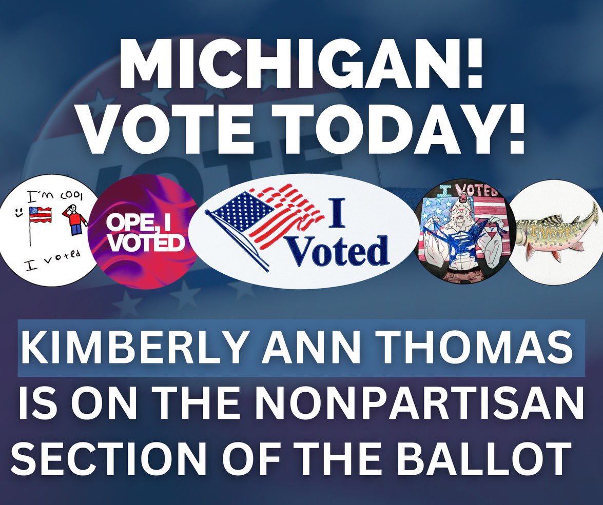 The polls are open! Make your voice heard! Vote for Kimberly Ann Thomas on the nonpartisan section of the ballot! Visit iwillvote.com to find your polling place.