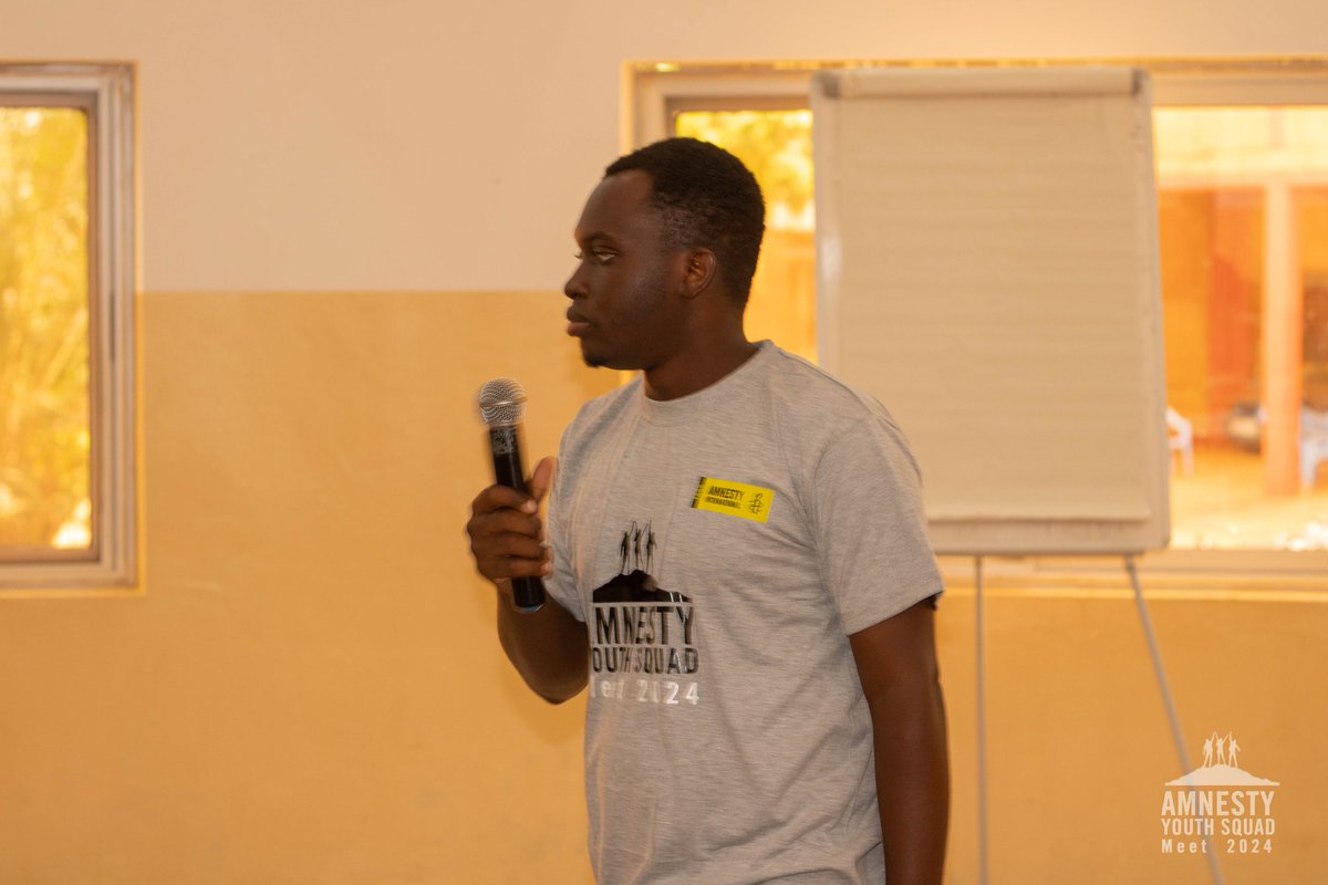 JulienSowu's tweet photo. AYS 2024 WE DID IT🎉
Cette année, j'ai eu l'opportunité de participer au Amnesty Youth Squad en tant que membre du staff. Le thème de cette édition était centré sur l'engagement des jeunes pour la justice climatique et les droits humains, une cause qui me tient particulièrement👇 https://t.co/Fp86zkn6Bk
