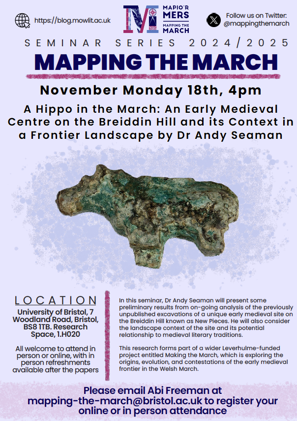 Mapping the March: England and Wales, c. 1282-1550 tweet media