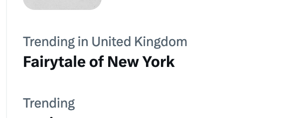 racingstripeAV's tweet photo. Listen, I love Fairytale of New York as much as the next guy, but can the inevitable Annual Twitter Discourse™ around it at least have the decency to wait until December? https://t.co/84XXDbkYC2