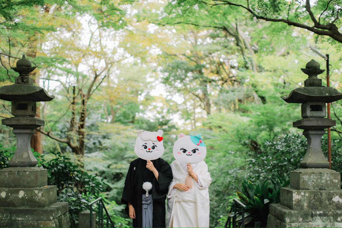 WithU新婚夫婦の前撮り #NiziU #MAYUKA_bubble #RIMA_bubble