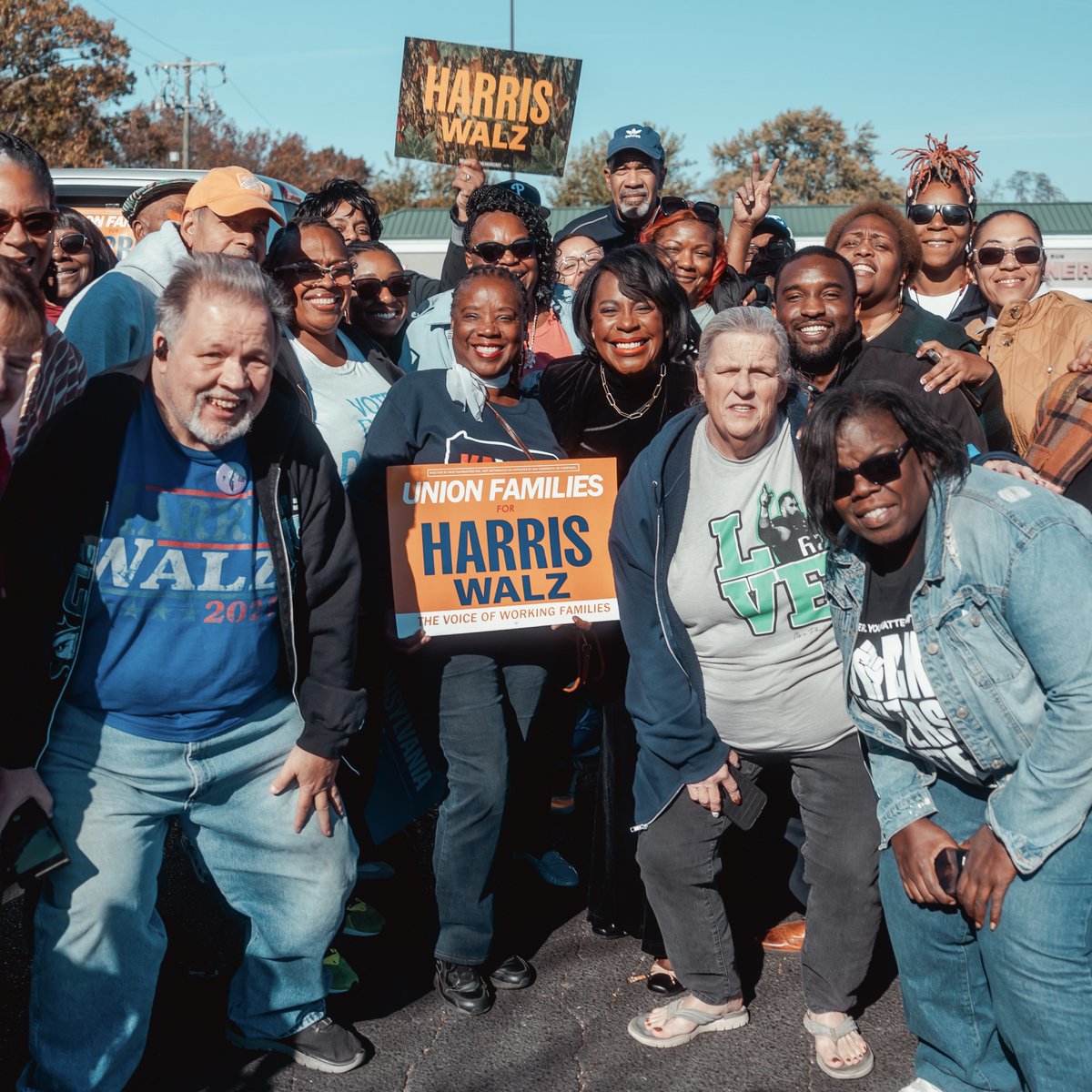 THIS IS IT PHILLY! It's Election Day. Vote for Kamala Harris, Bob Casey &amp; Democrats up &amp; down the ballot. Polls are open from 7am-8pm. We expect high turnout &amp; close races. EVERY SINGLE VOTE matters! Be in line by 8pm, you WILL get to vote. Let’s show the world who we are today!