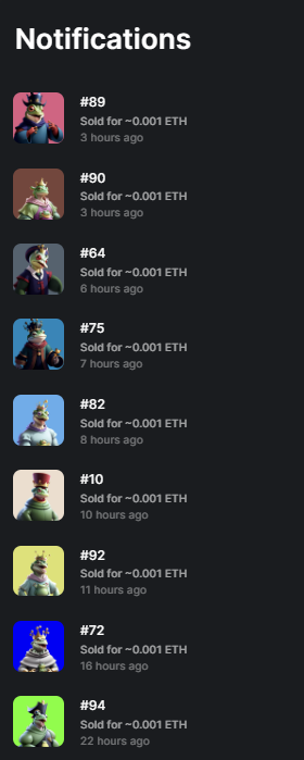 GramangzN's tweet photo. Rari PEPE Frog Princes
Item just sold
https://t.co/83X3xaExlV
#rarible #NFTsForSale #NFTshills #NFTMarketplace #NFTCollection #NFTCollectors #NFTCommunity #NFTDrop #RaritySniperNFT #Freemint #RariChain #NFTDROPS #OpenSeaNFT #OpenSeaMarket #rarifoundation #NFTs https://t.co/jl1K2WWF53