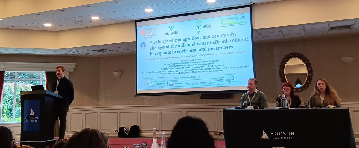 microSCRUM (@micro_scrum) on Twitter photo <a href="/UccMicrobiology/">Microbiology UCC</a> <a href="/QUBelfast/">Queen's University Belfast 🎓</a> Liam Walsh from Teagasc, Moorepark who elucidates kefir microbiomes. ##MicrobioIrish24 <a href="/UccMicrobiology/">Microbiology UCC</a> <a href="/QUBelfast/">Queen's University Belfast 🎓</a> Liam Walsh from Teagasc, Moorepark who elucidates kefir microbiomes. ##MicrobioIrish24