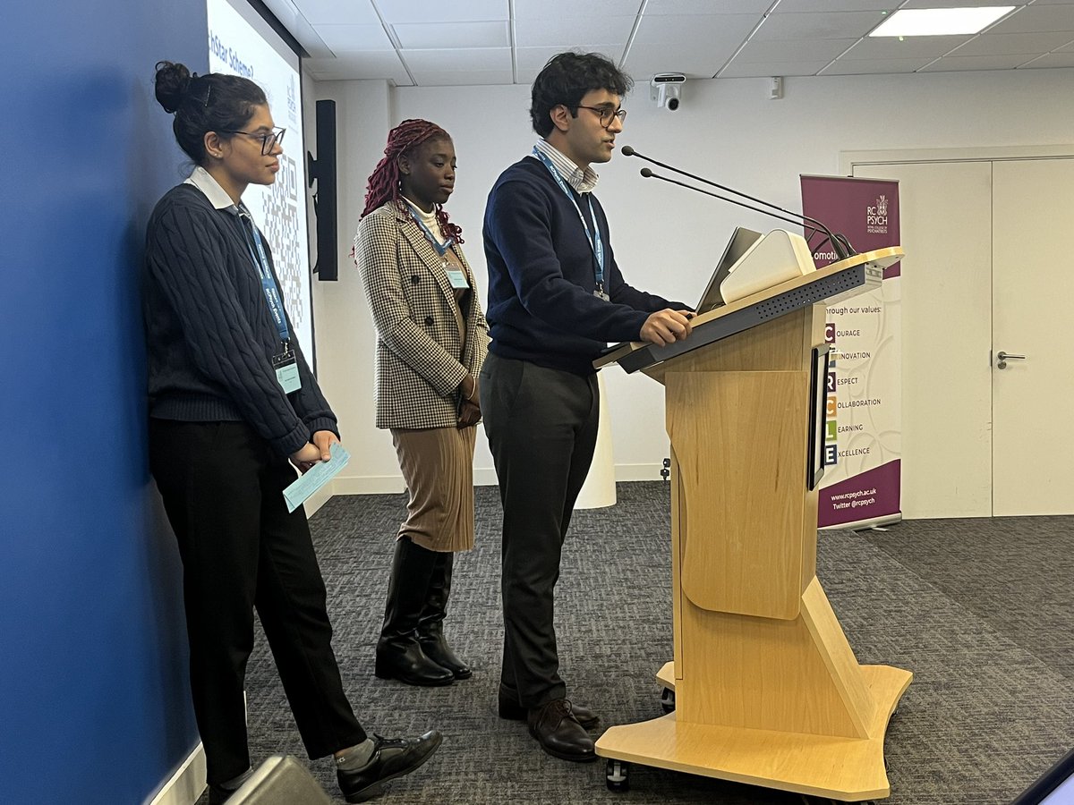 Subodh Dave ☘️🌻🌞 Humanising Medicine (@subodhdave1) on Twitter photo <a href="/aaraoof/">Abdul Raoof</a> <a href="/rcpsych/">Royal College of Psychiatrists</a> <a href="/Aryan_AroraA/">Aryan Arora</a> <a href="/rcpsychTrainees/">Psychiatric Resident Doctors' Committee (PRDC)</a> Great talk by medical students kicking off #PsychMedEd day <a href="/aaraoof/">Abdul Raoof</a> <a href="/rcpsych/">Royal College of Psychiatrists</a> <a href="/Aryan_AroraA/">Aryan Arora</a> <a href="/rcpsychTrainees/">Psychiatric Resident Doctors' Committee (PRDC)</a> Great talk by medical students kicking off #PsychMedEd day
