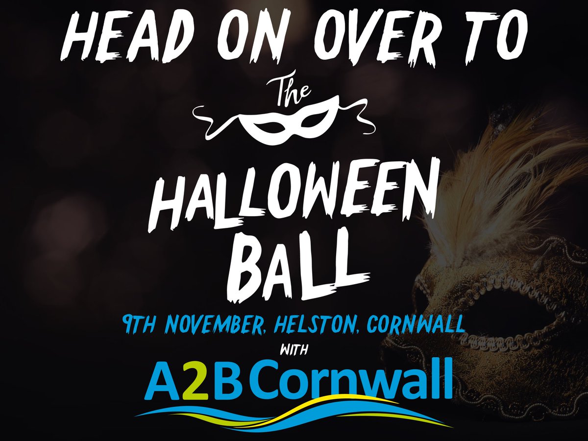 The show must go on!

We’re sad to hear that Flambards Theme Park has announced their closure but The Masked Ball event is going on as advertised!

So get ready for Helston’s biggest Halloween bash 🎃🕸️ Let A2B Cornwall take you to the legendary Masked Ball!