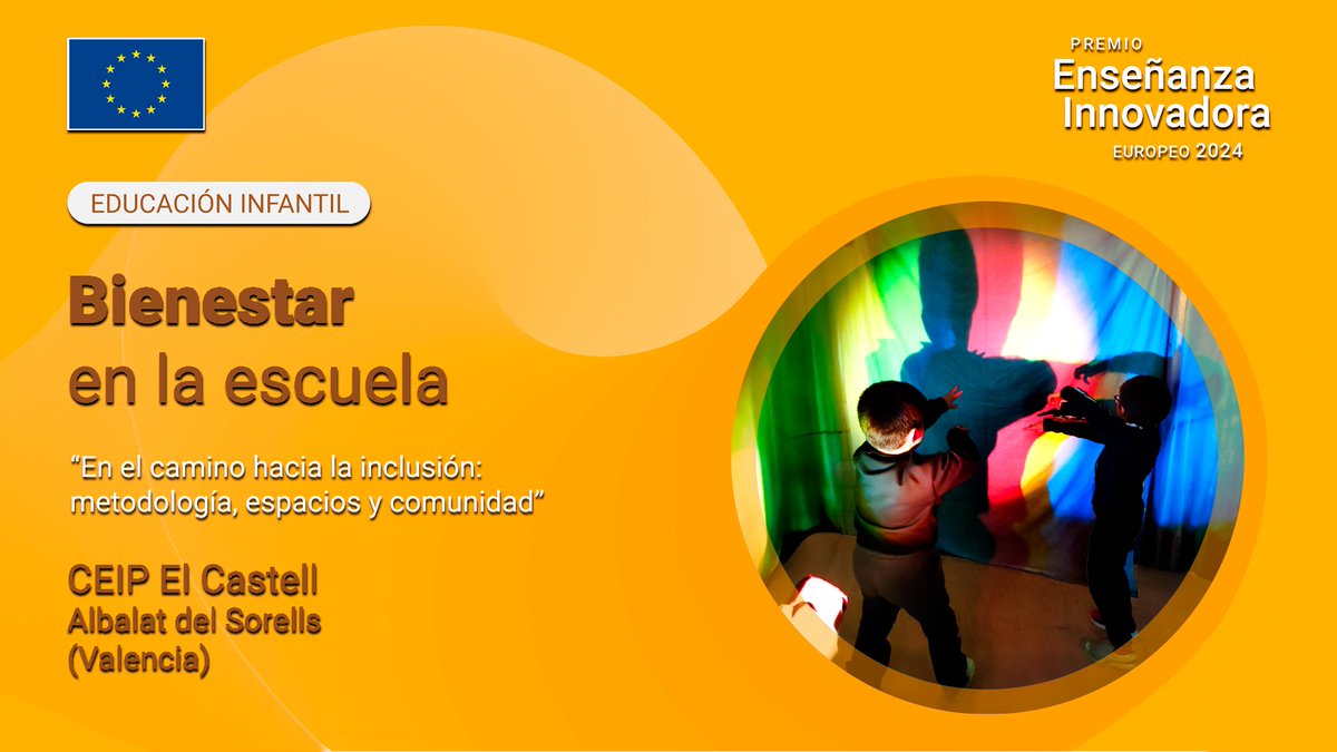 🔎 Descubre los proyectos seleccionados en España en 2024 para los premios #EITA2024.  

🚼 CEIP El Castell en Educación Infantil: "En el camino hacia la inclusión: metodología, espacios y comunidad".

Conoce más ▶️ youtube.com/watch?v=PhHHuO…