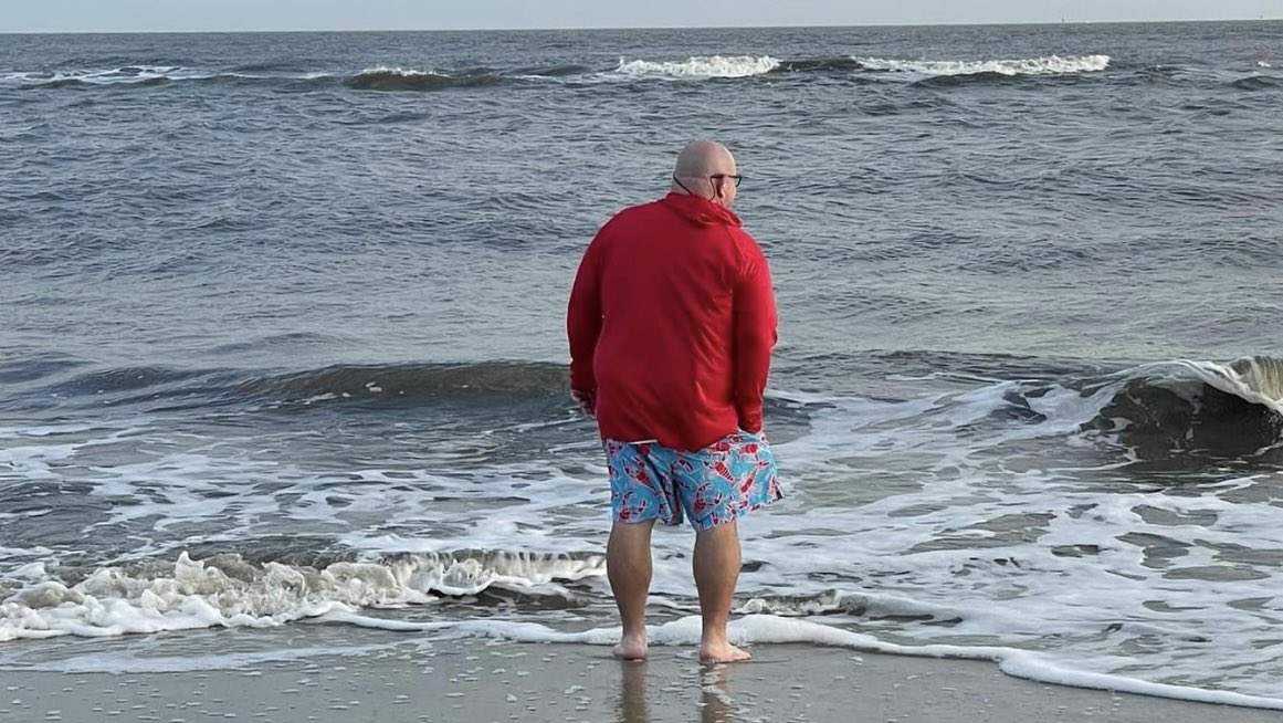 StephenCCrocket's tweet photo. The ocean called, so I went… #SaintSimons #beachbum #beachweek https://t.co/zk1dTM2Y3N