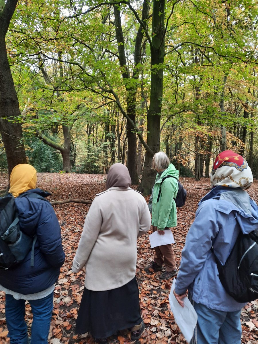What stunning colours participants found on our #GreenSocialPrescribing walk in Bowden Woods yesterday! They enjoyed finding different leaves as part of a mindfulness activity for #StressAwarenessWeek.
Please contact us if you would find it helpful to come along next time. 🍁