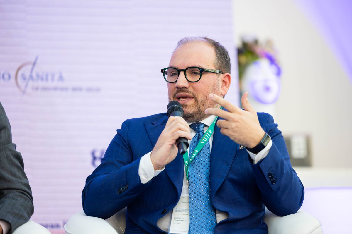 #MeridianoSanità
#salutementale pazienti spesso non si rendono conto di esserlo, c’è stigma sociale e l’insorgenza in adolescenti sempre più precoce e massiva. Le persone con problemi di salute mentale soffrono di comorbidità e vivono 20 anni in meno
Umberto Comberiati <a href="/Teva_IT/">Teva Italia</a>