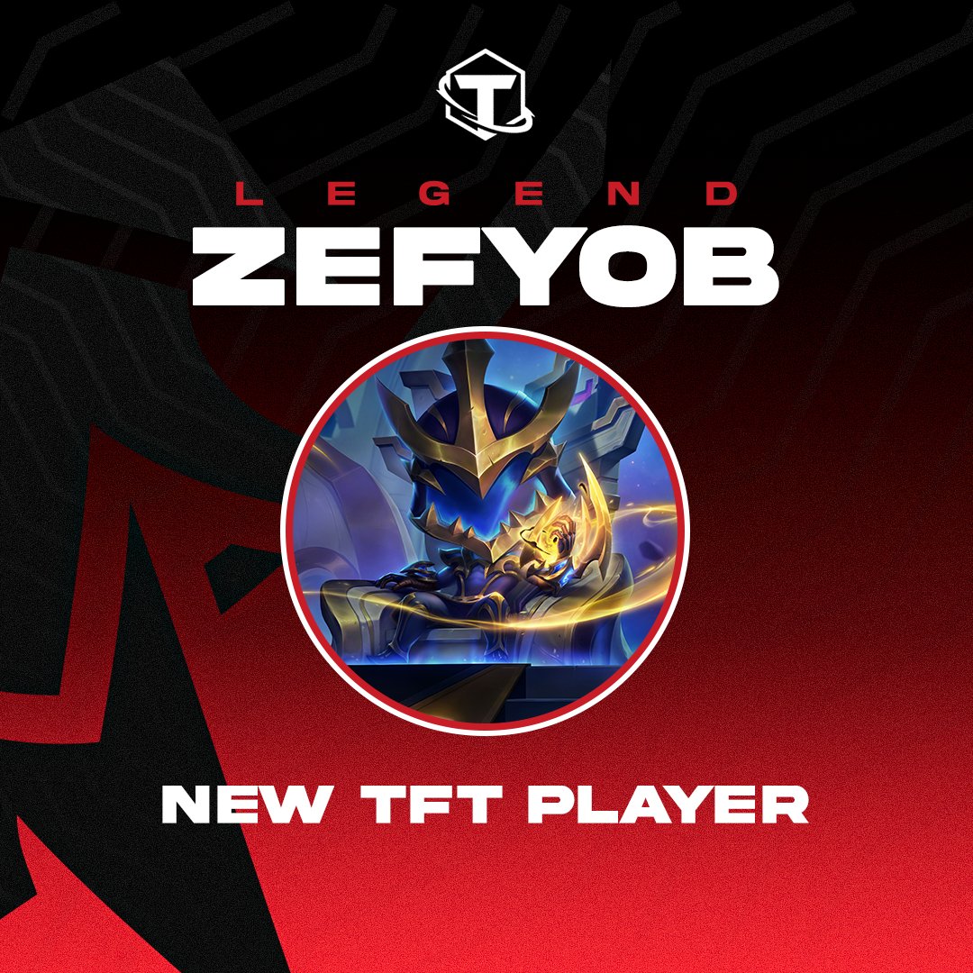 🤗 𝗡𝗘𝗪 𝗣𝗟𝗔𝗬𝗘𝗥 𝗧𝗙𝗧 ! 🤗

Jeune pépite de TFT, vous avez pu le croisé notamment sur la Tactician Cup 3 où il a fait Day 3.

Bienvenue chez toi <a href="/Zefyob23/">Zefyob</a> ! 👹

Accomplissons de grandes choses ensemble. 🤝

#WeAreUK ⛩️