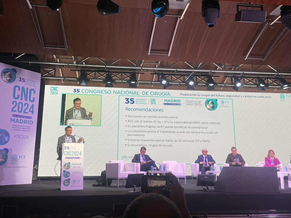 Luis Sánchez-Guillén (@luissanchezglln) on Twitter photo Mesa de patología menos frecuentes en Coloproctologia
Mensajes claves de:
- GIST y linfomas <a href="/MartaPascual_MD/">Marta Pascual</a>
- Melanoma anal. Ángel Reina
- Paget perianal. <a href="/DrCarlosCerdan/">Carlos Cerdán</a>
- Ca. Escamoso. Luis García
<a href="/coloproctoaec/">Coloproctología-AEC</a> <a href="/AECP_FAECP/">AECP</a> <a href="/drArroyoElche/">Antonio Arroyo</a> <a href="/AlbertoParajo/">Alberto Parajó</a> Mesa de patología menos frecuentes en Coloproctologia
Mensajes claves de:
- GIST y linfomas <a href="/MartaPascual_MD/">Marta Pascual</a>
- Melanoma anal. Ángel Reina
- Paget perianal. <a href="/DrCarlosCerdan/">Carlos Cerdán</a>
- Ca. Escamoso. Luis García
<a href="/coloproctoaec/">Coloproctología-AEC</a> <a href="/AECP_FAECP/">AECP</a> <a href="/drArroyoElche/">Antonio Arroyo</a> <a href="/AlbertoParajo/">Alberto Parajó</a>