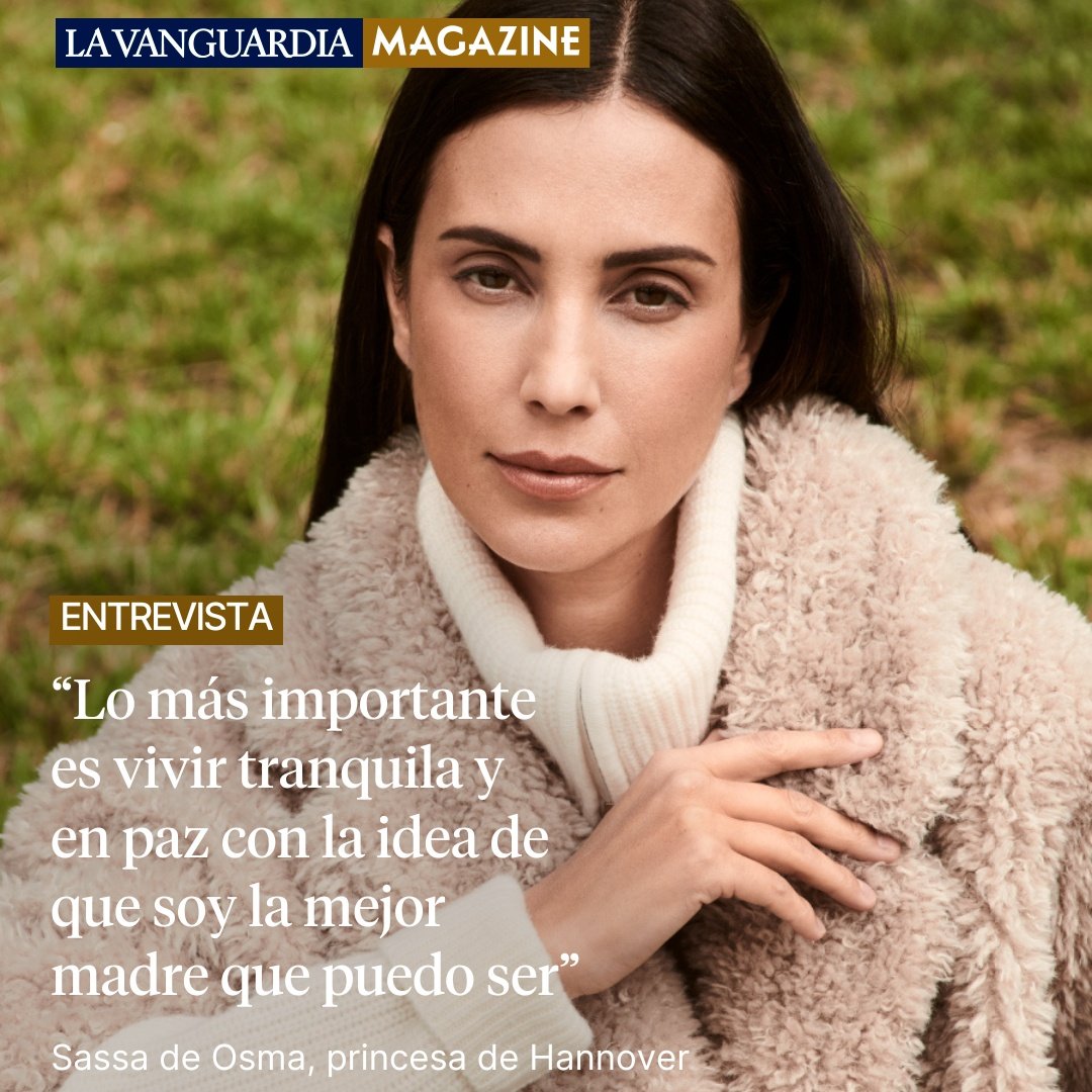 Sassa de Osma y su vida de ensueño en Madrid: “Para mí la familia lo es todo”

Lee la entrevista completa en 👇
lavanguardia.com/magazine/prota…