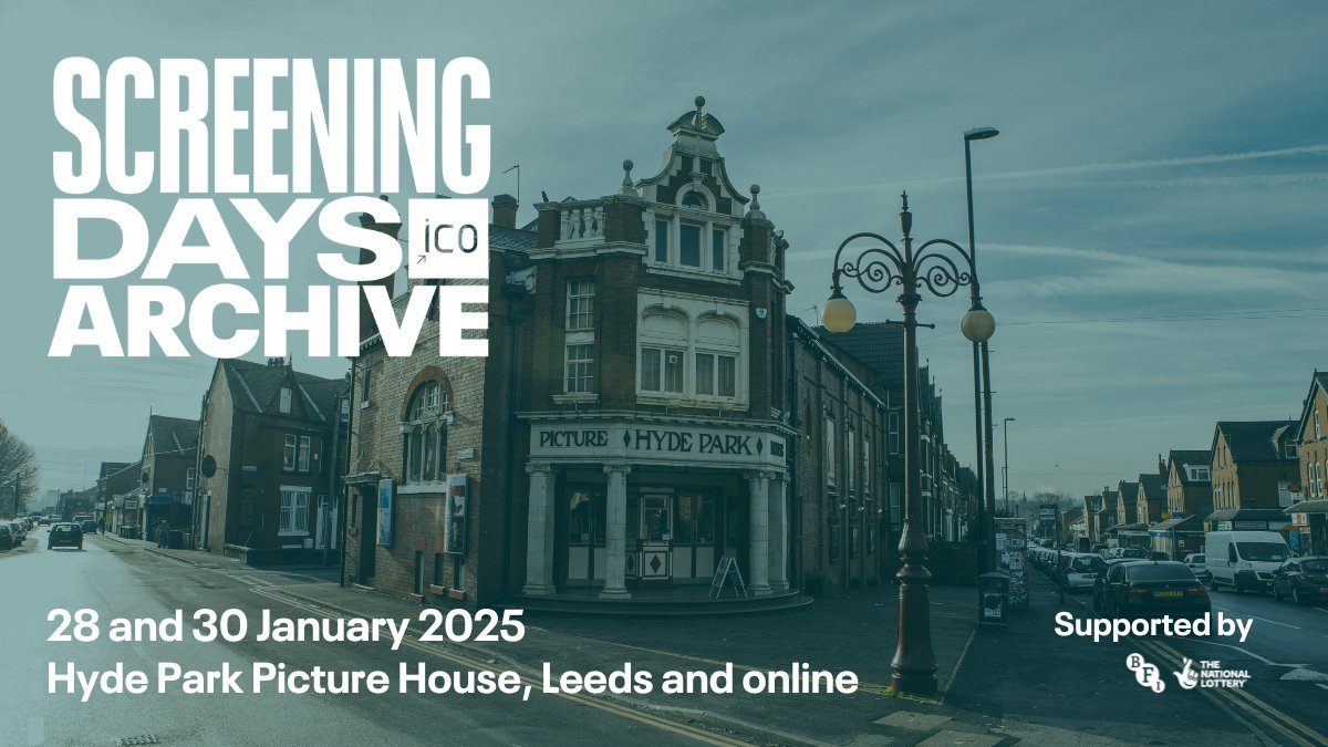 Independent Cinema Office (@icotweets) on Twitter photo Discover how screen history and heritage can bring new audiences to your venue with Archive #ScreeningDays - registration open now!
💻 28 January, online
📽️ 30 January, <a href="/HydeParkPH/">Hyde Park Picture House</a>
To explore shared histories and get inspired, book your pass today: tinyurl.com/Archive-SD25 Discover how screen history and heritage can bring new audiences to your venue with Archive #ScreeningDays - registration open now!
💻 28 January, online
📽️ 30 January, <a href="/HydeParkPH/">Hyde Park Picture House</a>
To explore shared histories and get inspired, book your pass today: tinyurl.com/Archive-SD25