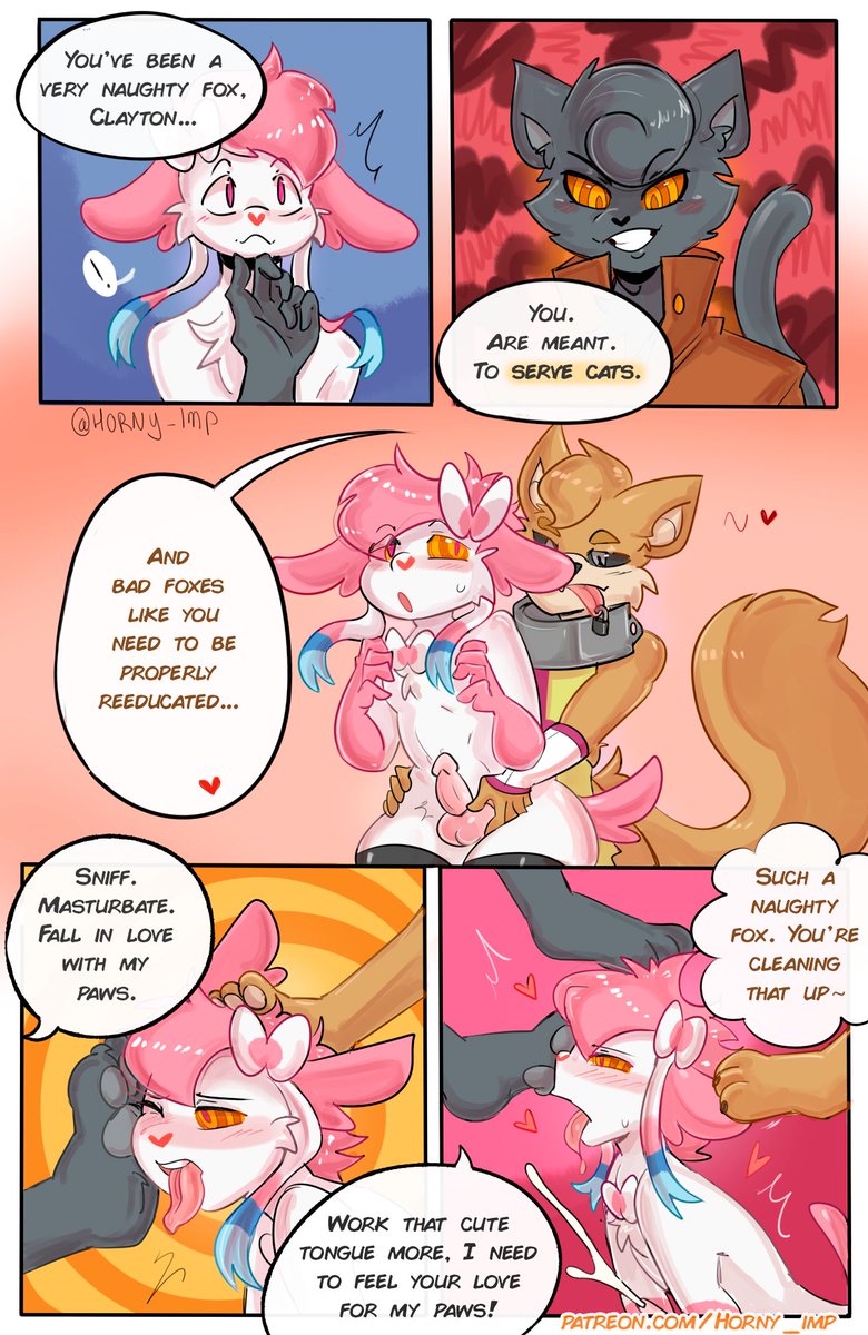 Horny_Imp's tweet photo. More #hypno comics from my patr30n!
Looks like out little Clay here is in some trouble~

#locke #citrine #furry #paws https://t.co/HaWba8p5qs