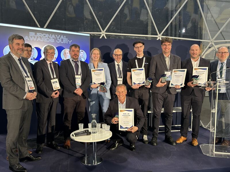 🏆 𝗖𝗼𝗻𝗴𝗿𝗮𝘁𝘀 𝘁𝗼 𝘁𝗵𝗲 𝗘𝗨𝗥𝗢𝗡𝗔𝗩𝗔𝗟 𝟮𝟬𝟮𝟰 𝗜𝗻𝗻𝗼𝘃𝗮𝘁𝗶𝗼𝗻 𝗔𝘄𝗮𝗿𝗱 𝘄𝗶𝗻𝗻𝗲𝗿𝘀!

@gican_indunav Special Award - Marinetech
Start-up Award - TIDAV
ICT Innovation - Amphenol
Defense Innovation - MC2 Technologies
AI Innovation - AILiveSim
#Awards