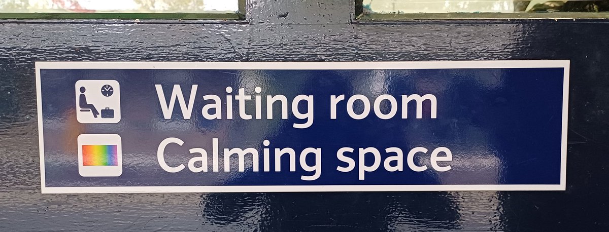 Great to see waiting rooms are now neurodivergent-friendly spaces <a href="/SW_Help/">SWR Help</a> - we all need a quiet place sometimes 🤫😎