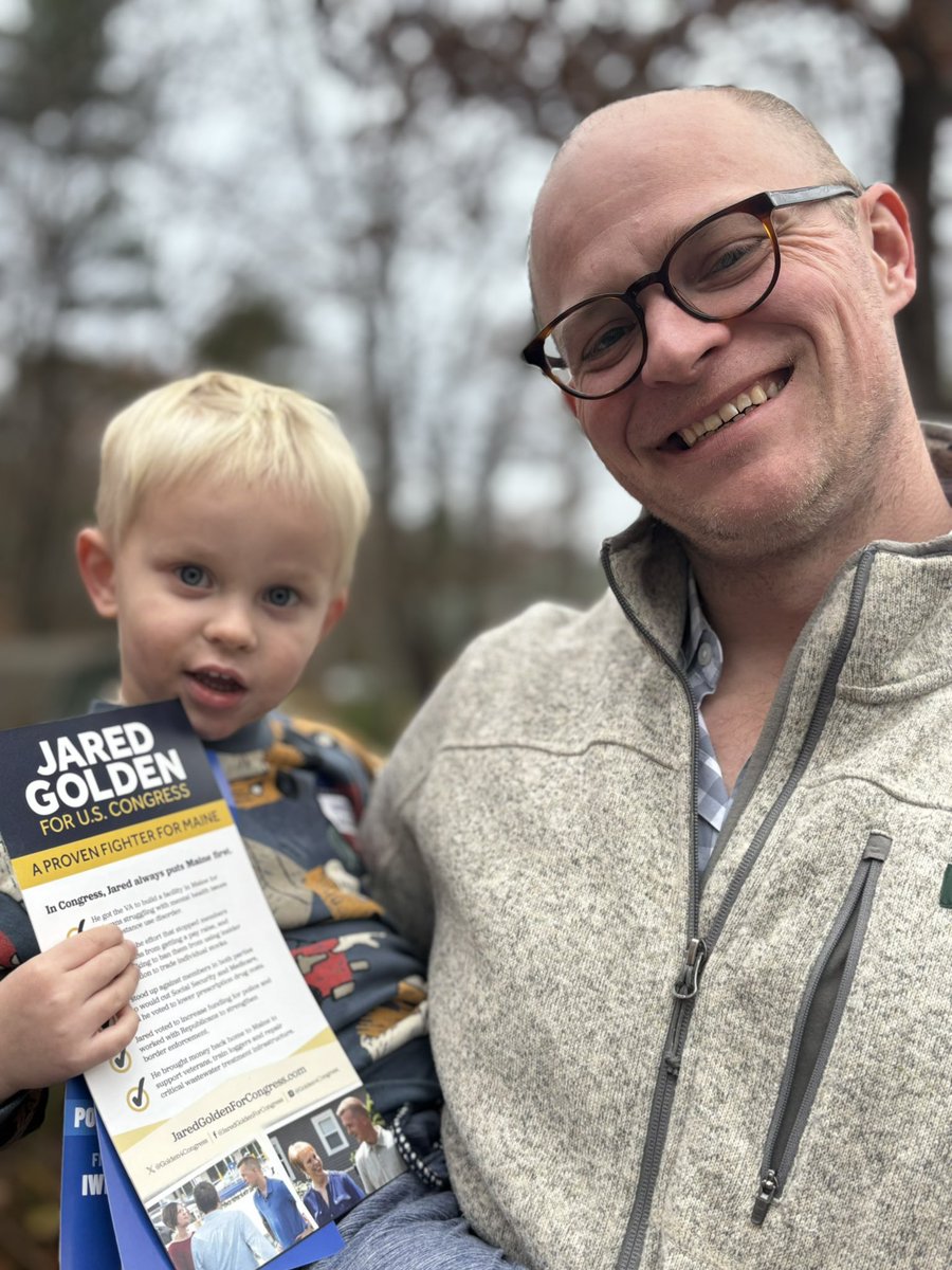 golden4congress's tweet image. Get out the vote! Today is Election Day, Mainers! Time to make your voices heard. 

Find your polling place: bit.ly/PollingPlacesME