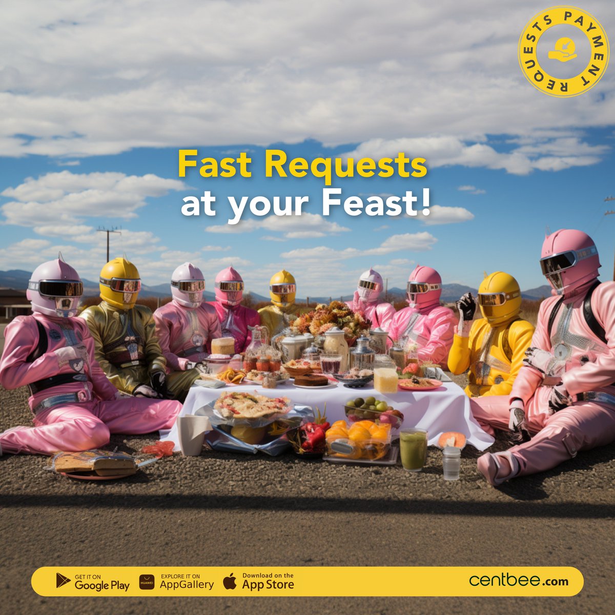 Centbee's tweet photo. Lunch with friends? π½οΈ
Request your share instantly with Centbee!
Get whatβs yours without it being awkward! π
πππΈ
#Centbee #PaymentRequests https://t.co/pULoK5CZgU
