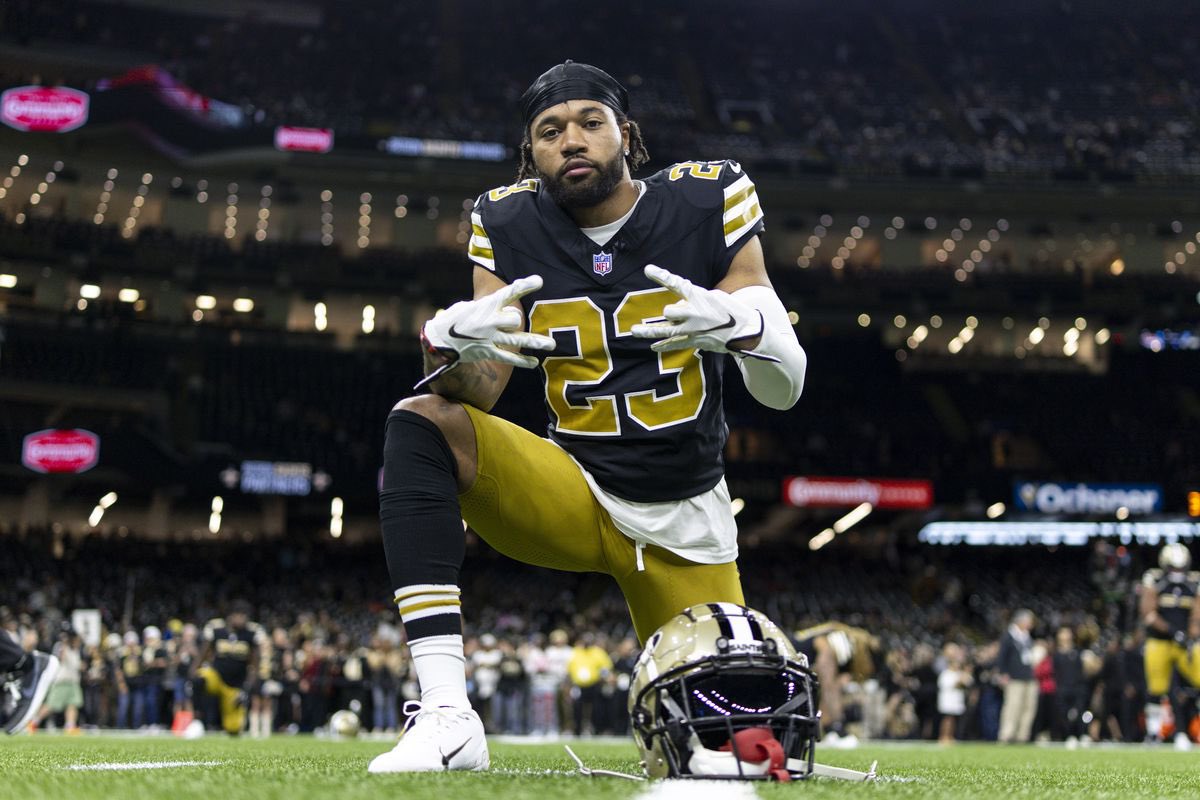 Tigers718_'s tweet photo. Best corner in #Saints history, thank you for the last 7 years Marshon, now it’s time for you to go win that ring you deserve #WHODAT4L https://t.co/MhFWG1uH8g