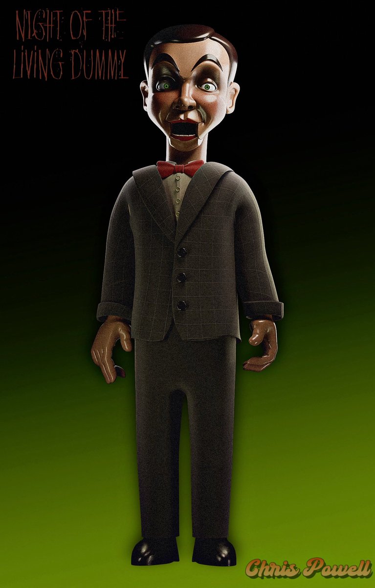 chrispowelljr's tweet image. Finished my Slappy The Dummy Model!

#blender #b3d #blendermodeling #3dartwork #3dmodeling #cgiart #CGI #GOOSEBUMPS #3dart